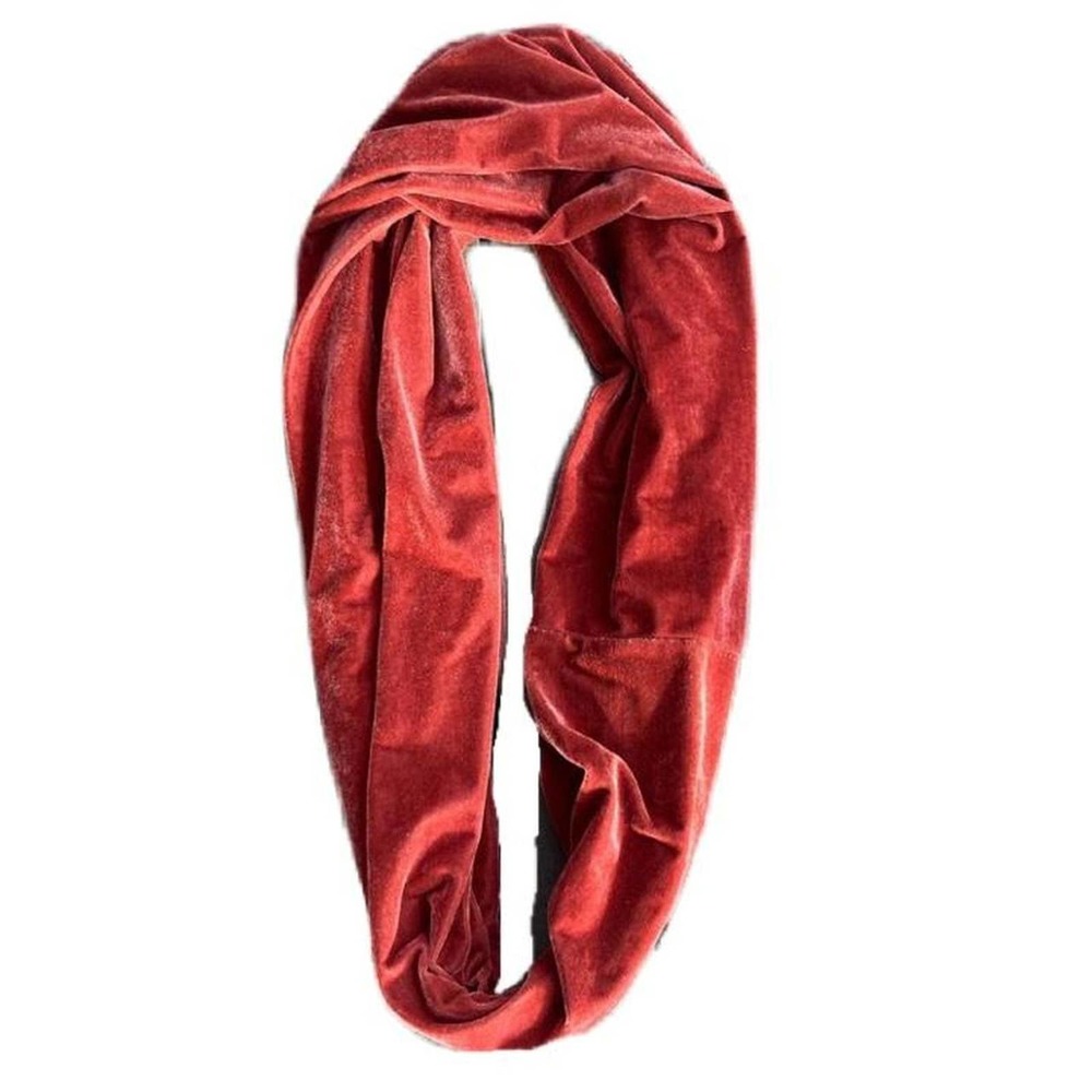 Infinity scarf beautiful orange